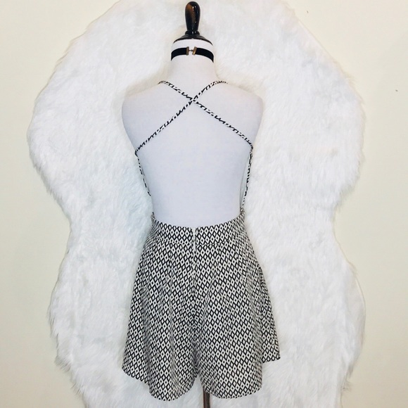 Lulus Pants - Lulu’s Aztec Open Back Romper